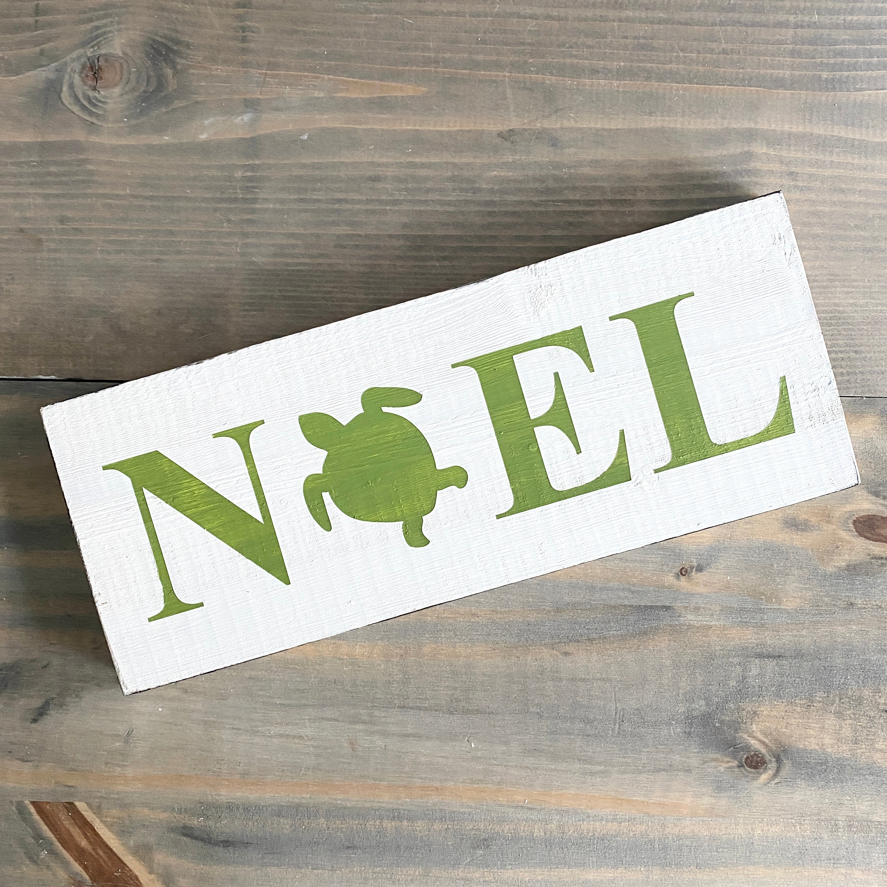 Noel Sea Turtle Sign