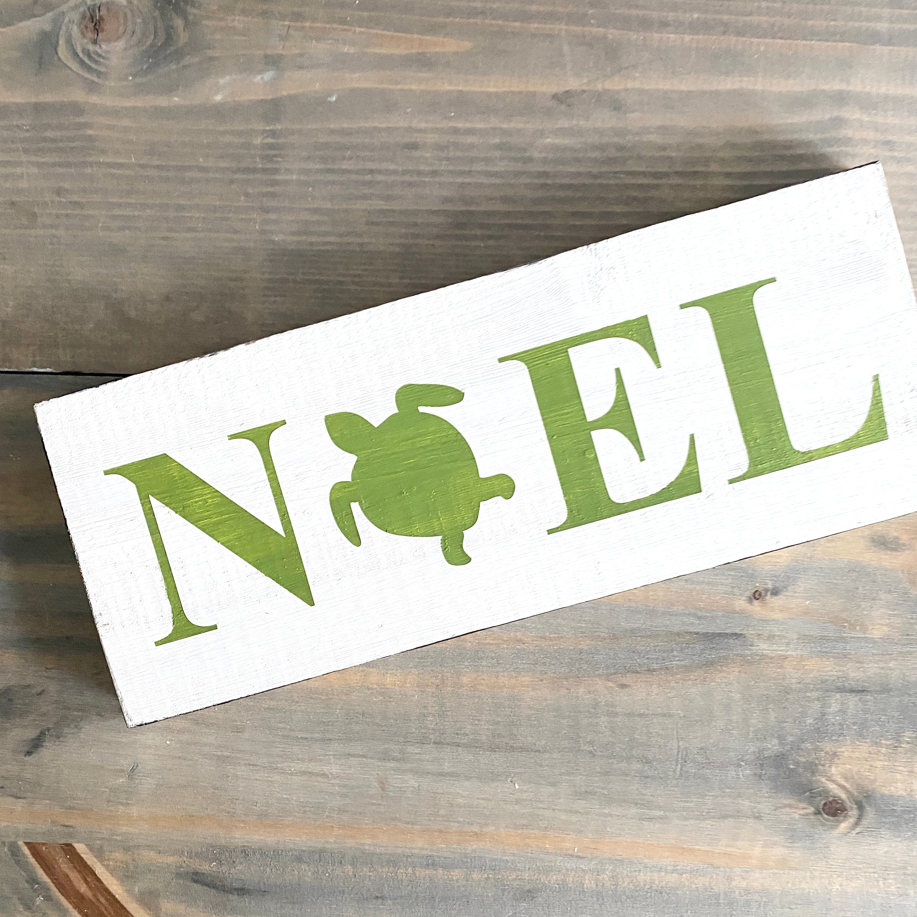 Noel Sea Turtle Sign