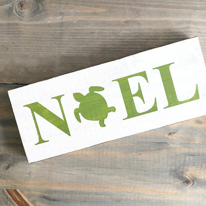 Noel Sea Turtle Sign