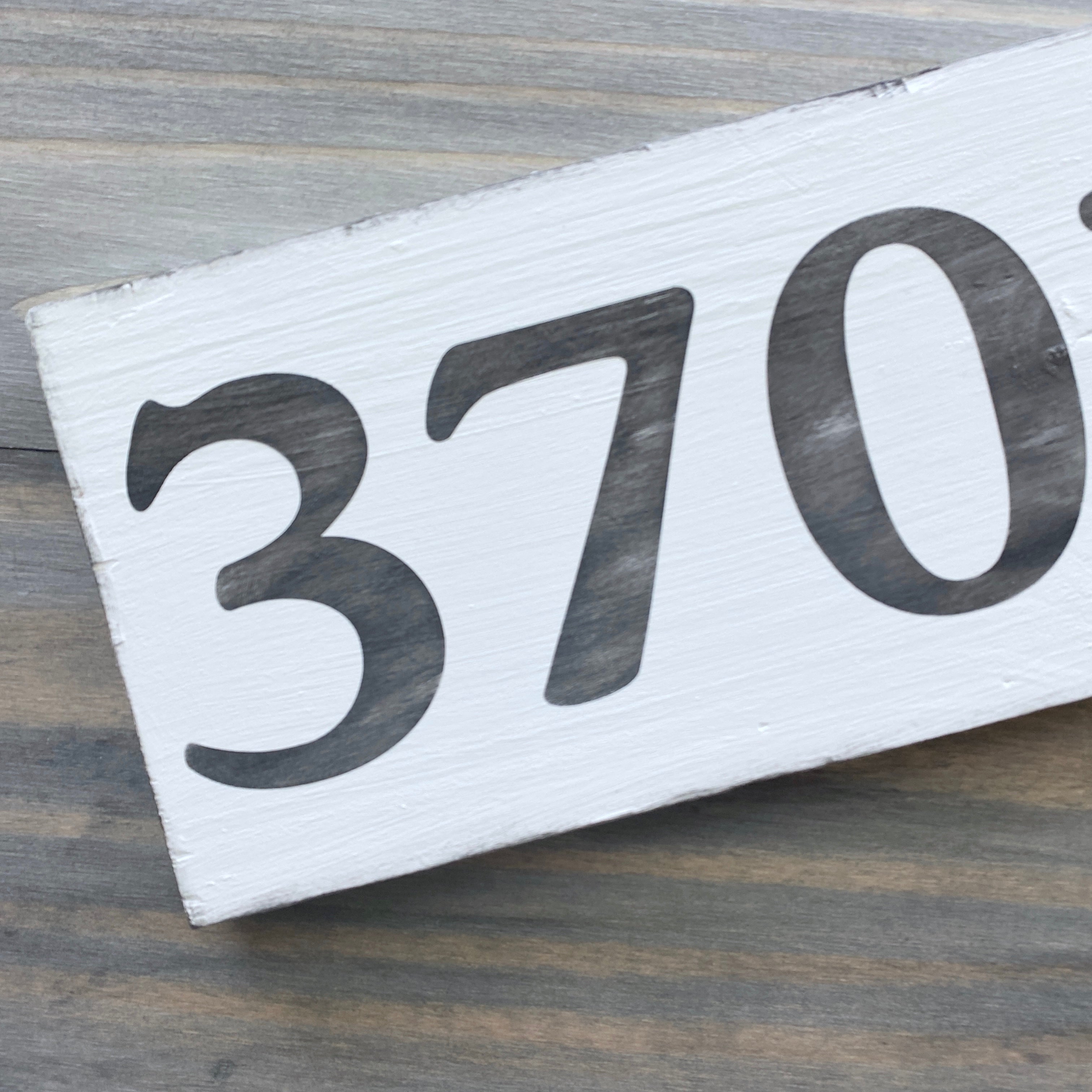 Large Zip Code Sign