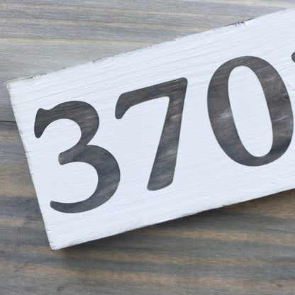 Large Zip Code Sign