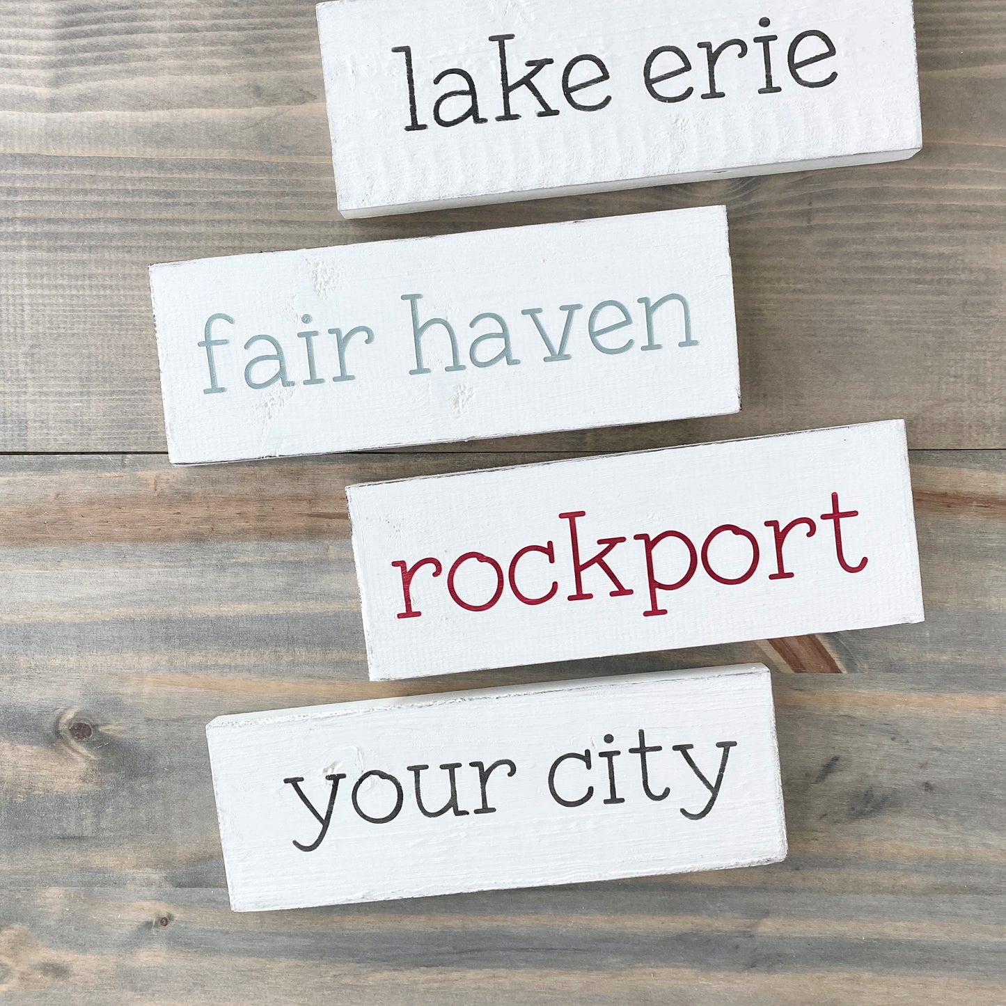 Small Location Word Sign