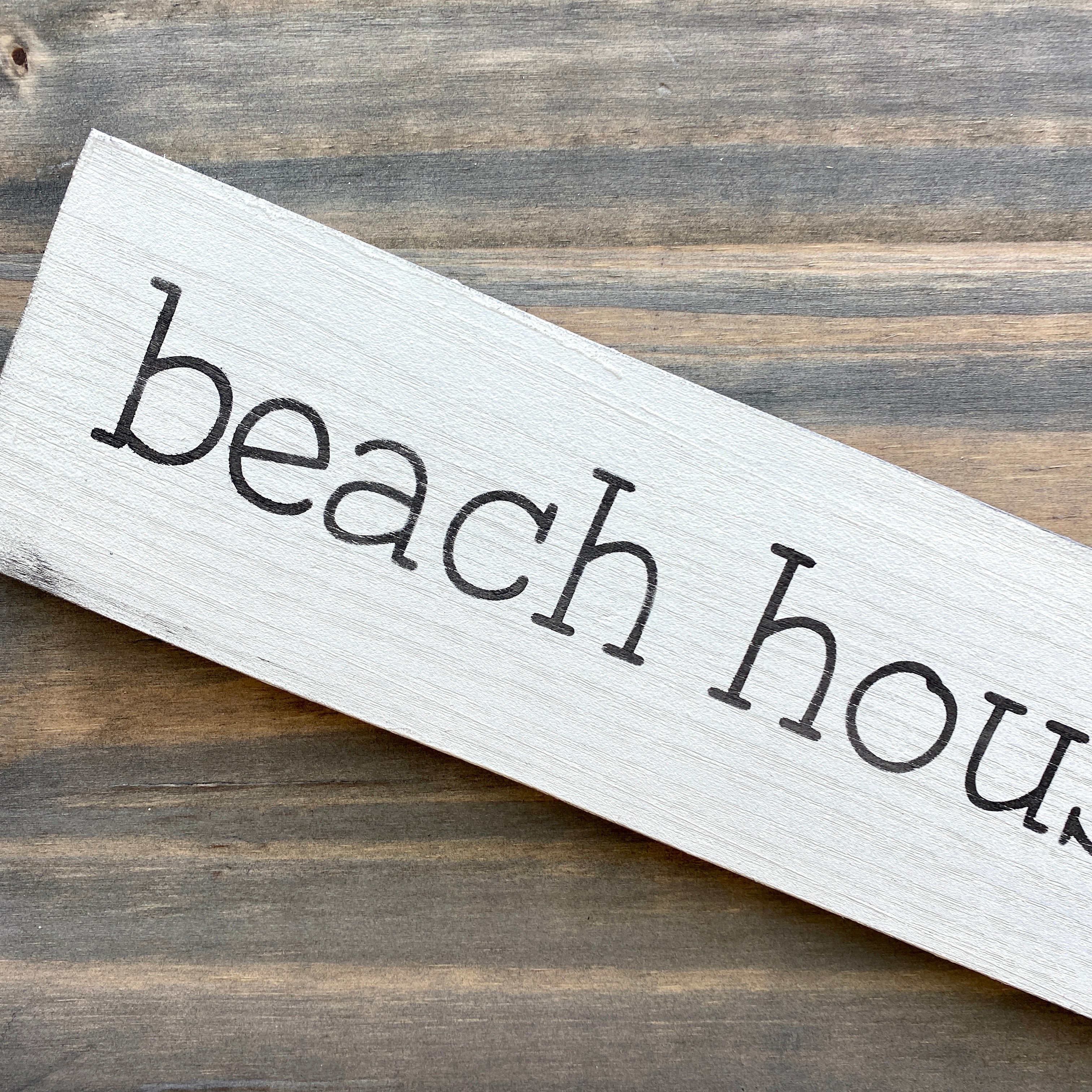 Small Beach House Sign