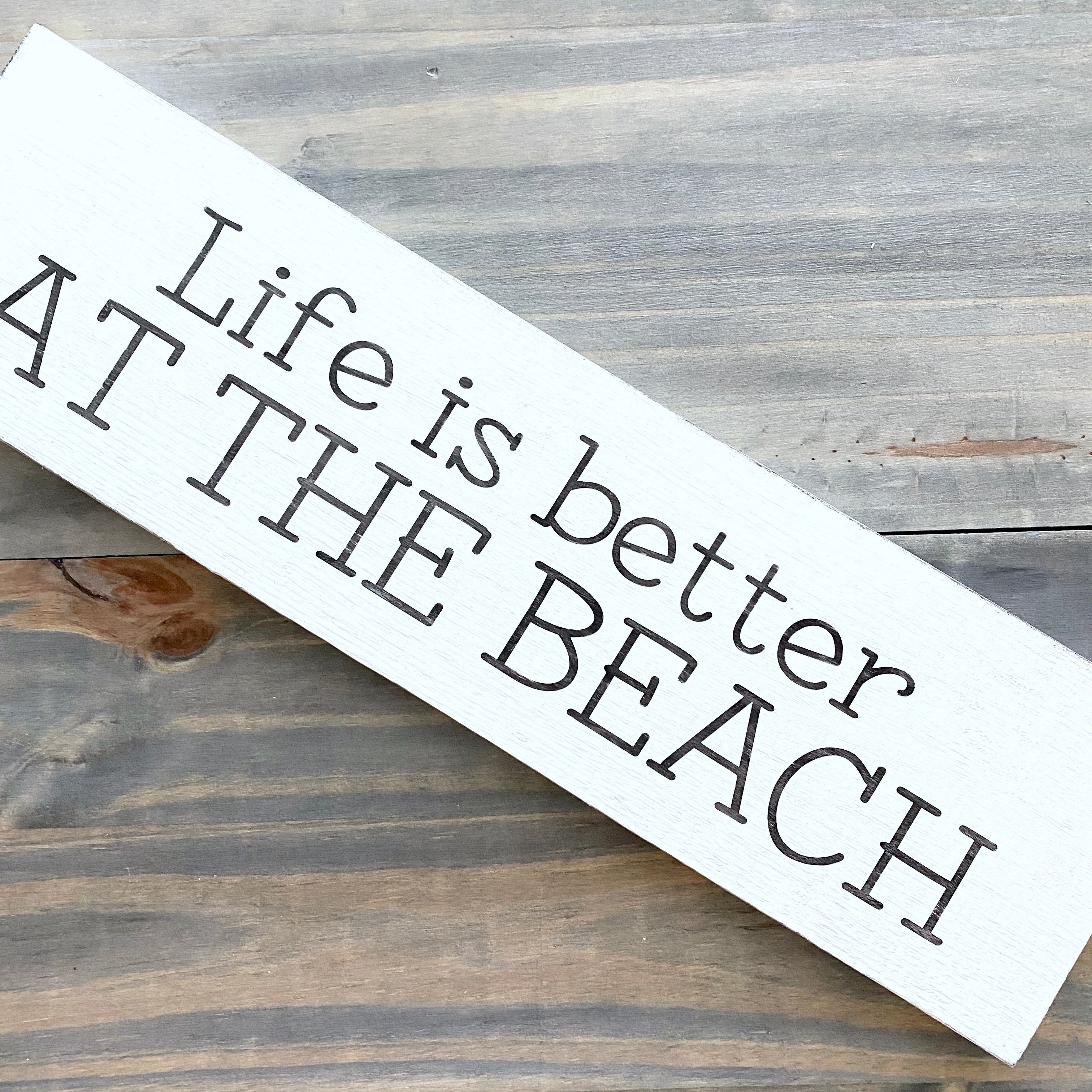 Life is Better at the Beach Sign