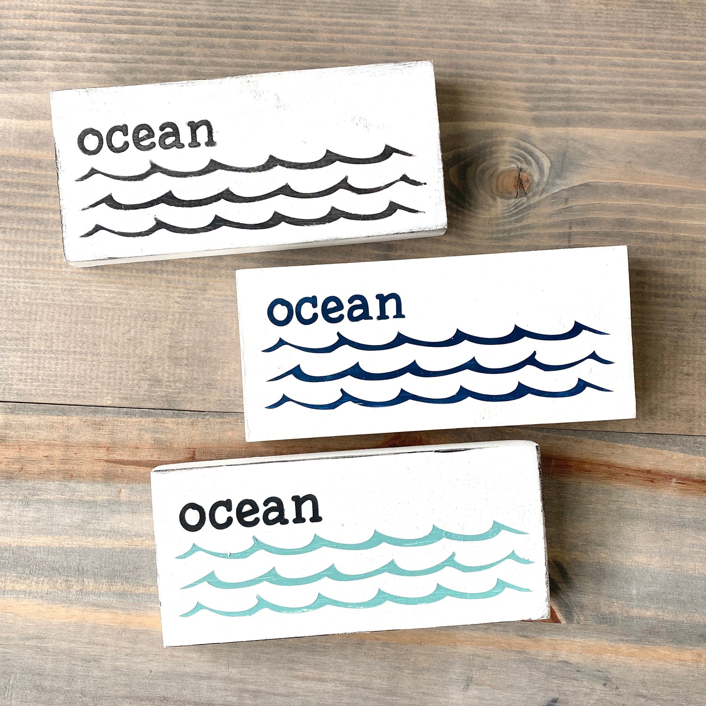 Ocean Waves Sign
