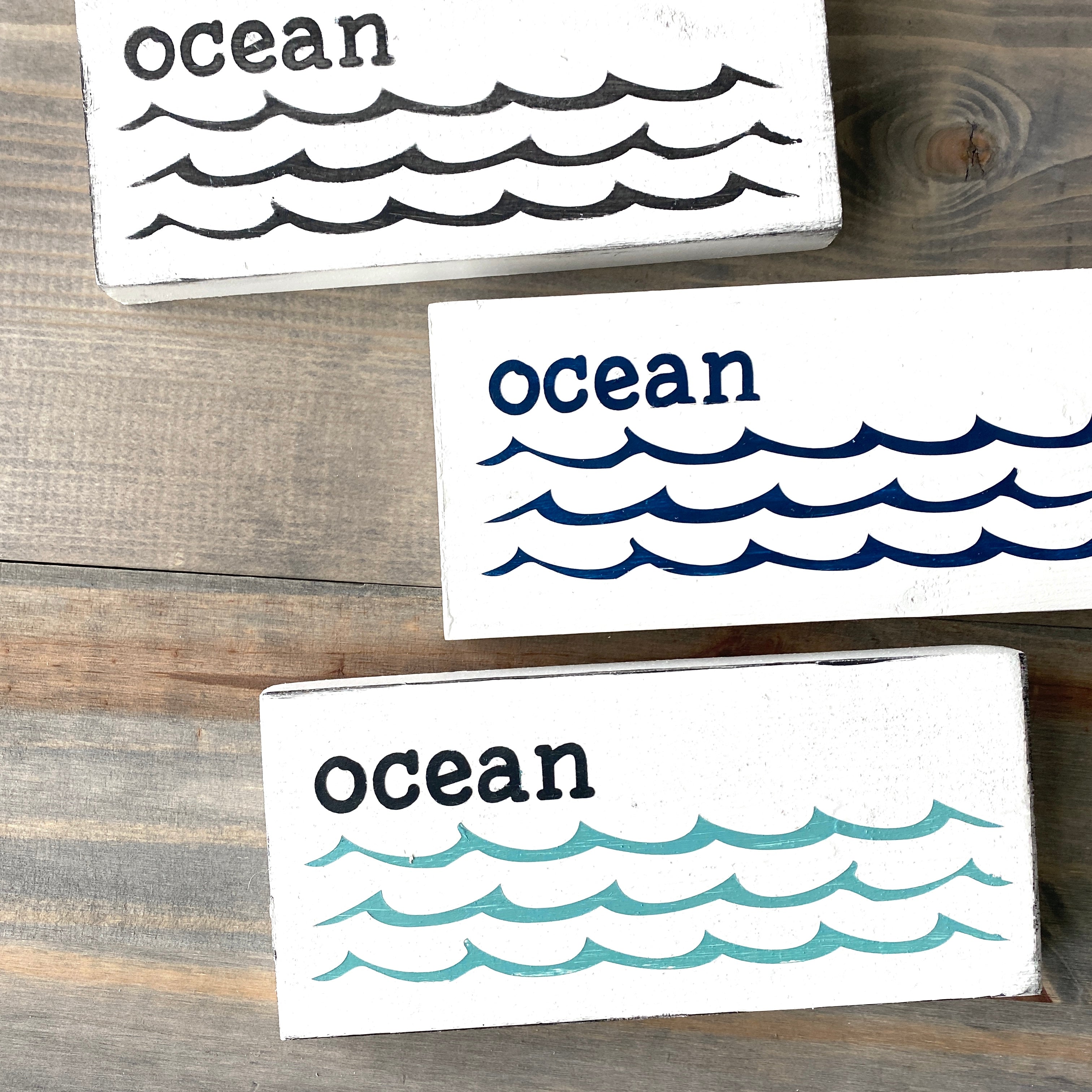 Ocean Waves Sign
