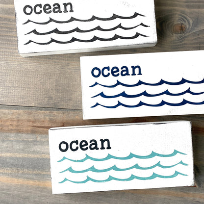 Ocean Waves Sign