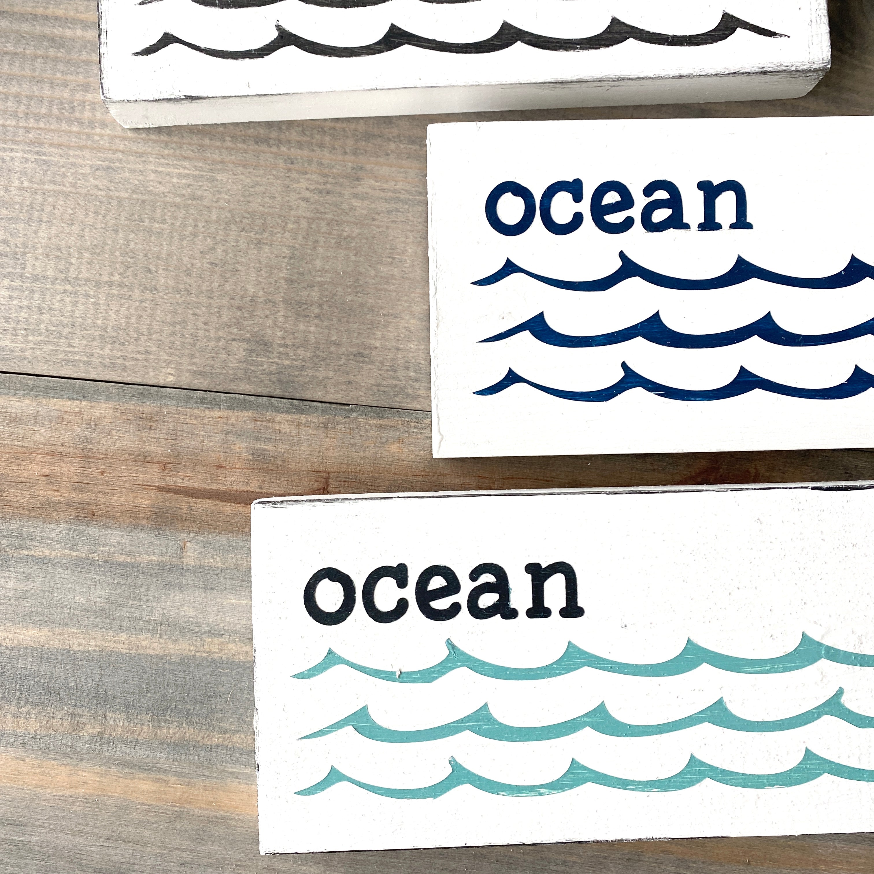Ocean Waves Sign