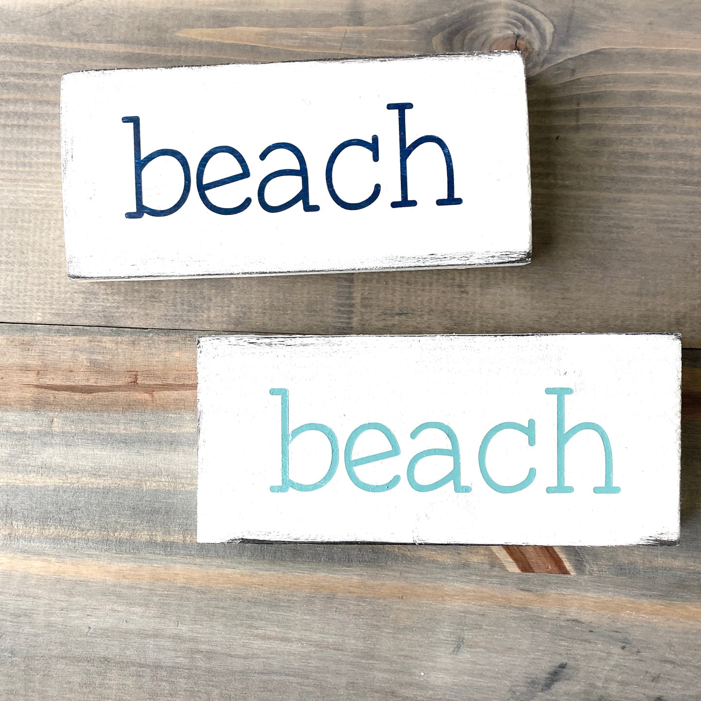 Small Beach Sign