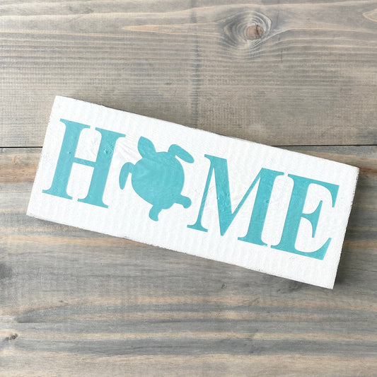Sea Turtle Home Sign