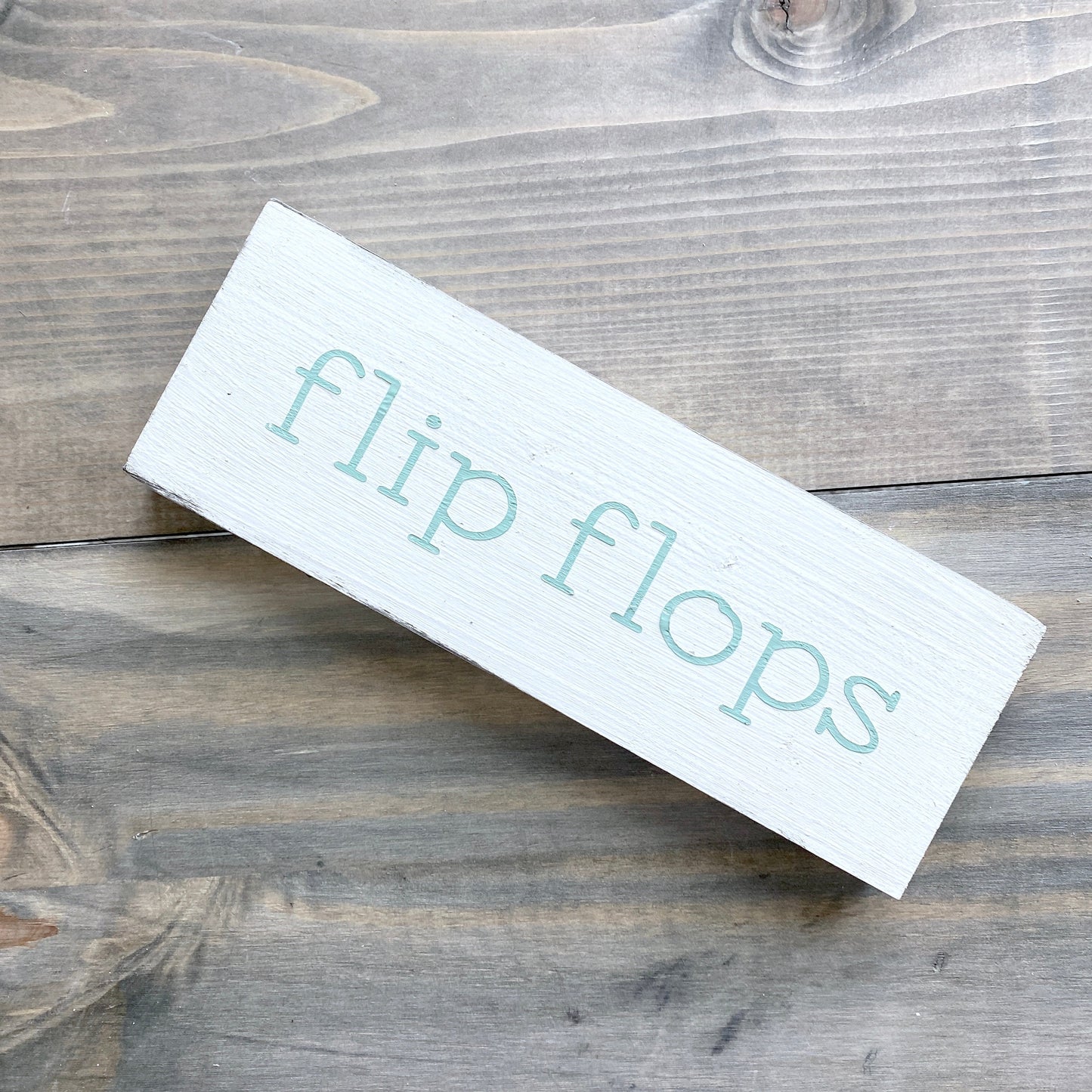 Flip Flop Word Sign
