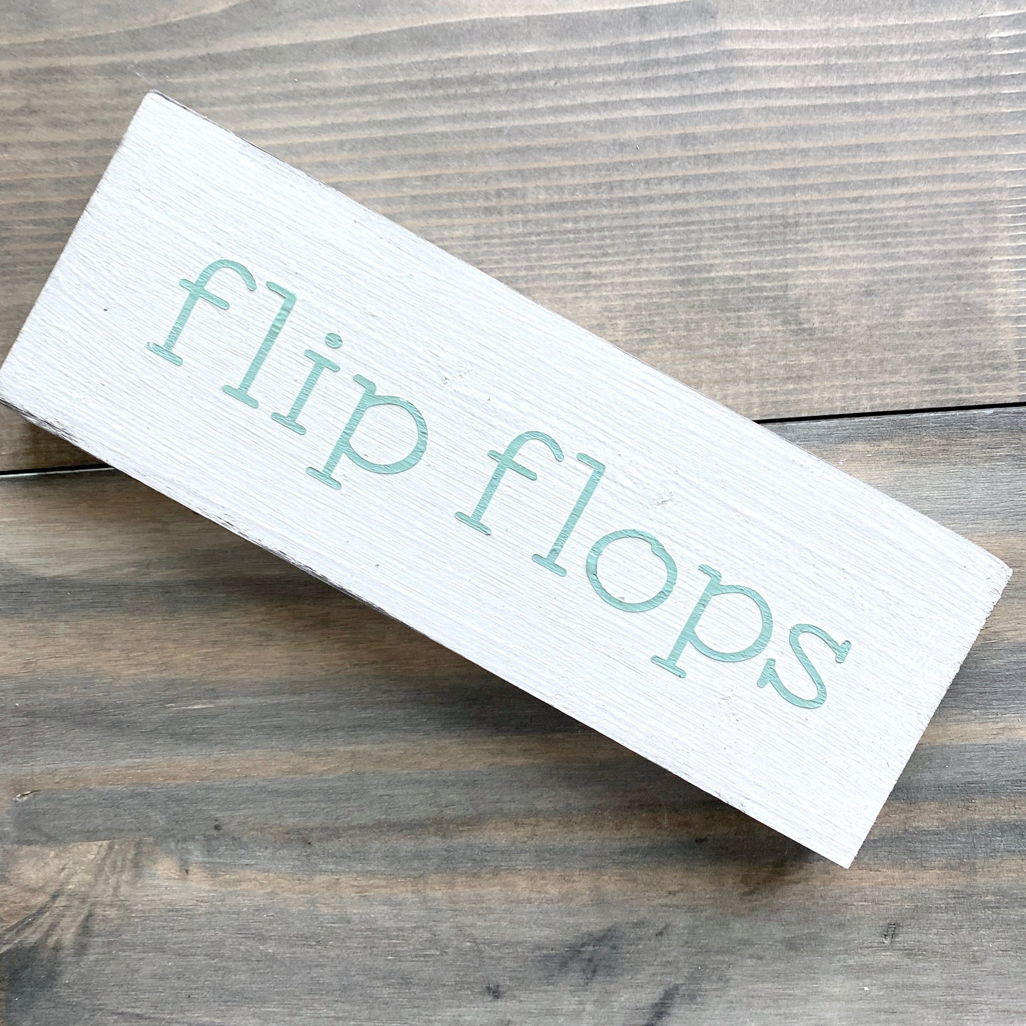 Flip Flop Word Sign