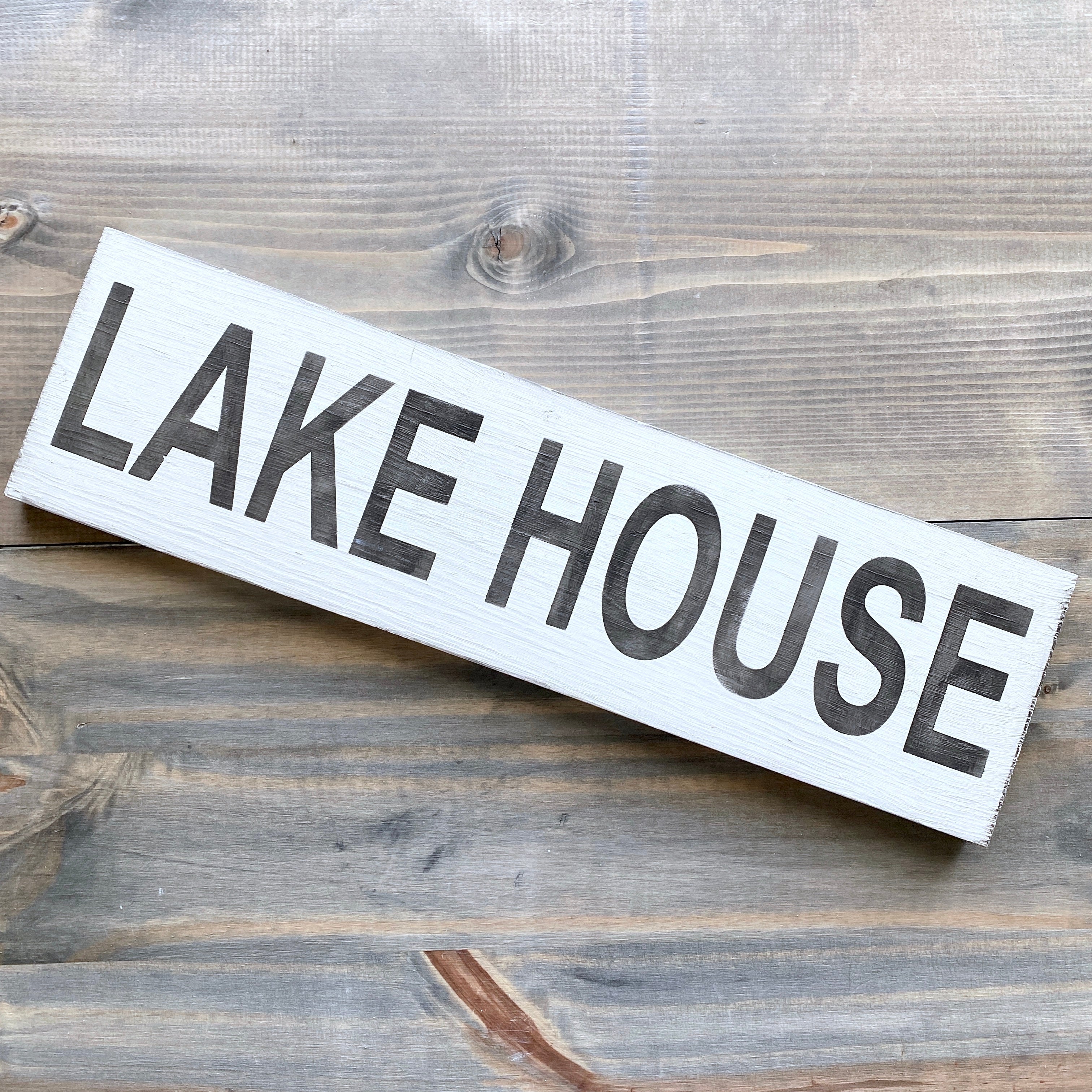 Lake House Sign