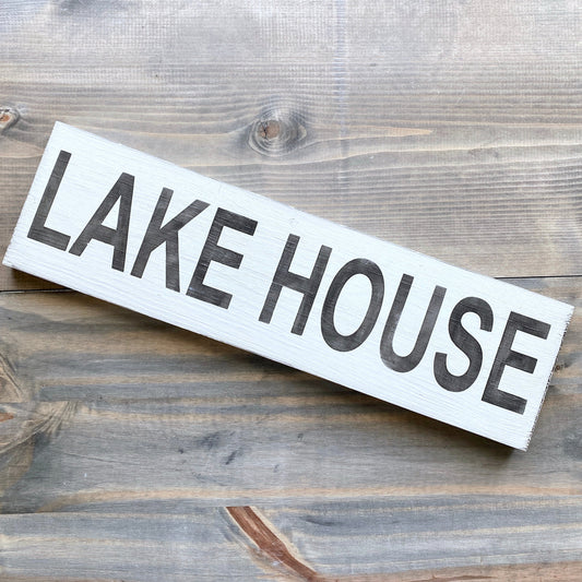 Lake House Sign