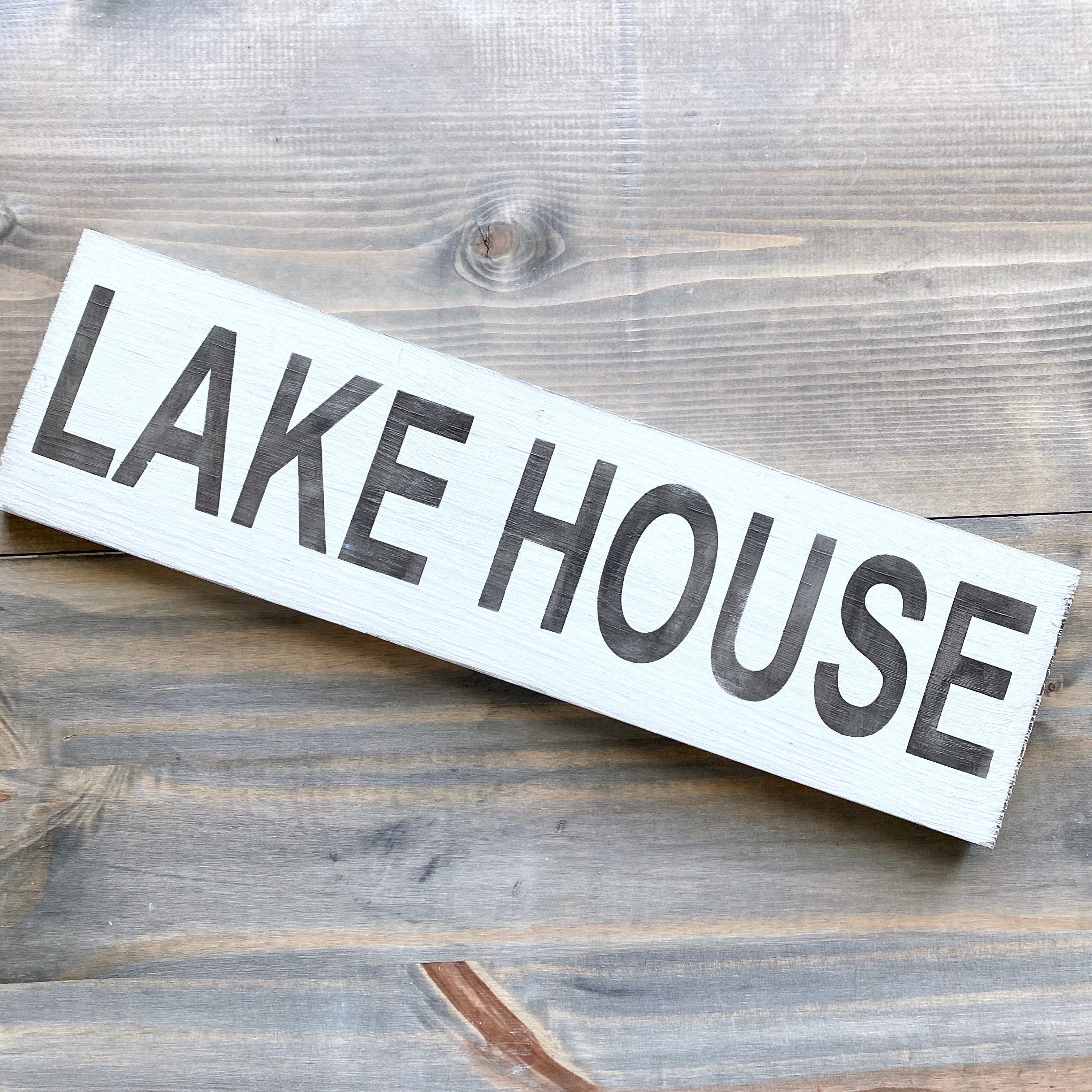 Lake House Sign