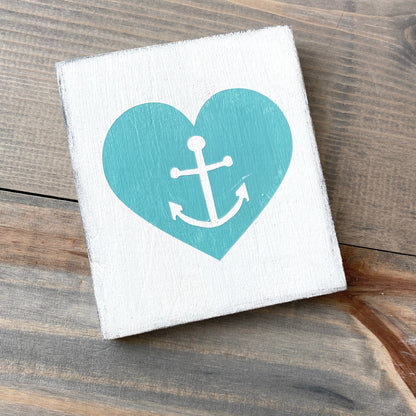 Anchor Heart Sign