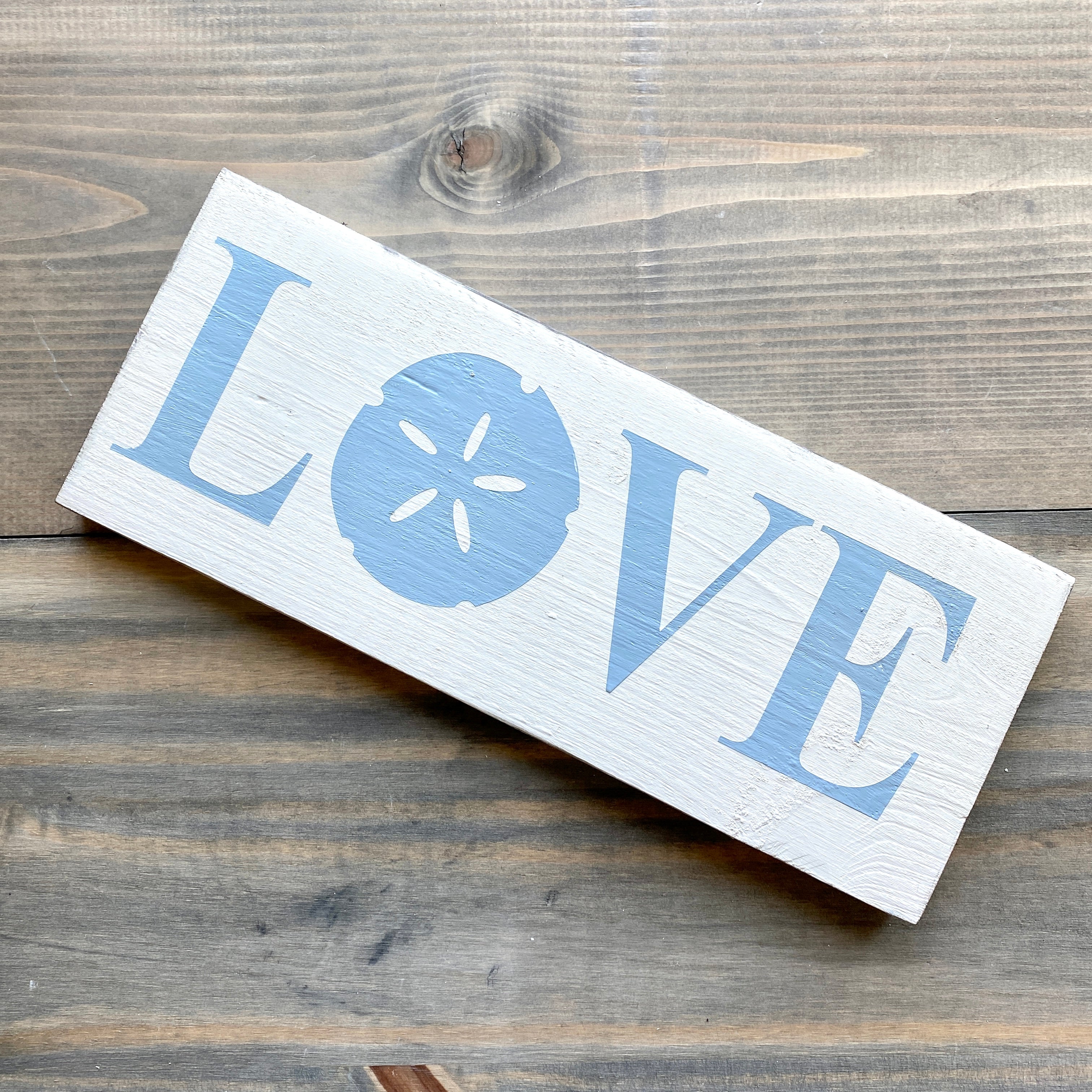 Sand Dollar Love Sign