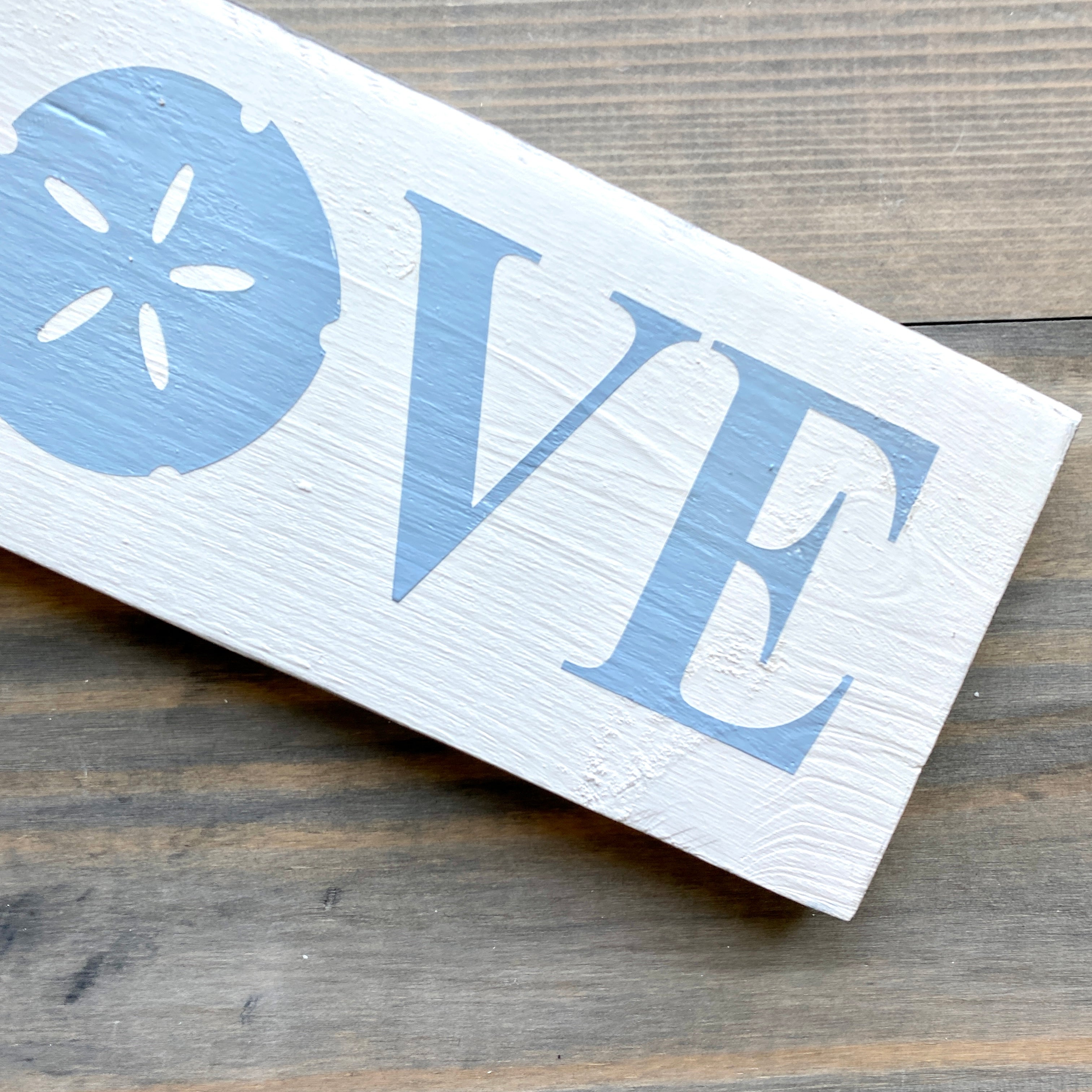 Sand Dollar Love Sign