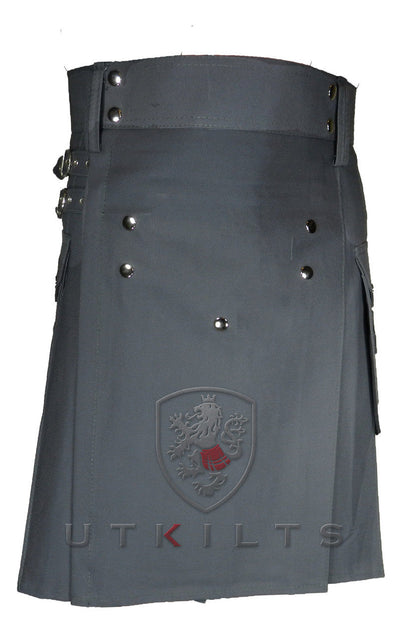 Utility Kilt – GlenTorin, Dark Gray