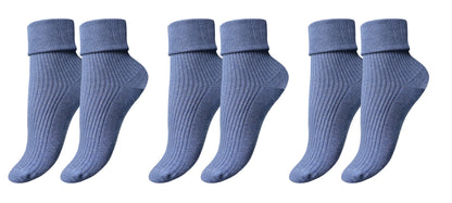 tittimitti®100% Organic Combed Cotton Luxury Women's Socks 3-Pack. Made in Italy.