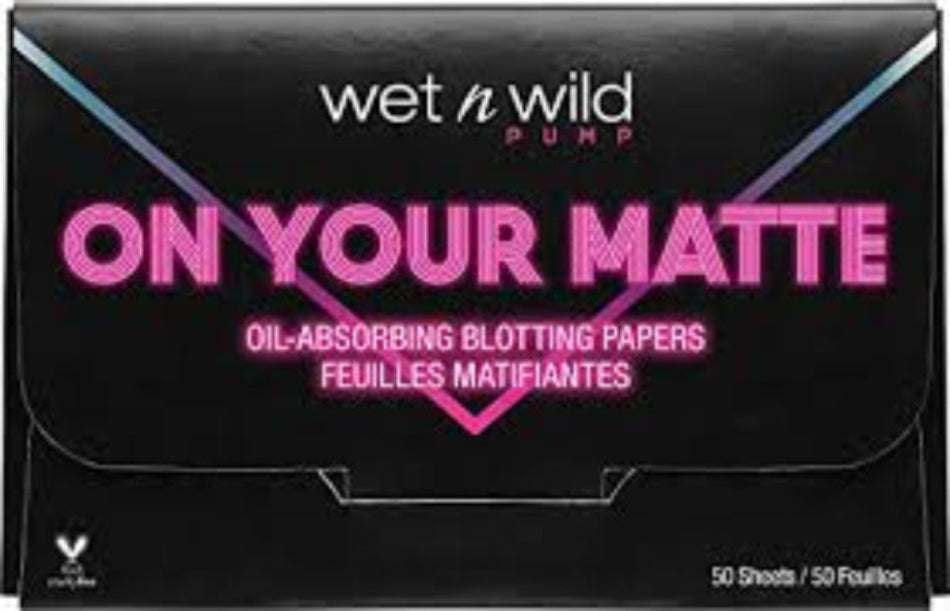 Wet n Wild On Your Matte Blotting Papers - 50 Sheets