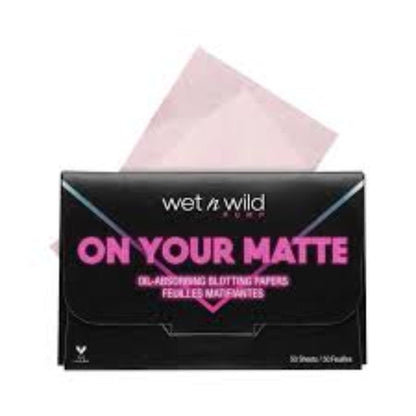 Wet n Wild On Your Matte Blotting Papers - 50 Sheets