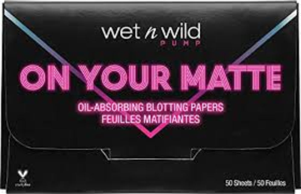 Wet n Wild On Your Matte Blotting Papers - 50 Sheets