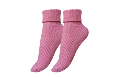 tittimitti® 100% Organic Combed Cotton Women's Socks. 1 Pair. Made in Italy.
