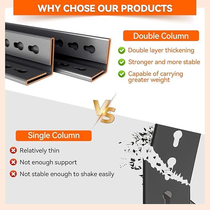 72" H Garage Shelving Unit, Garage Storage Shelves 2500LBS Heavy Duty Shelving, Adjustable 5 Tier Metal Shelving Utility Shelf, Storage Rack for Industrial, Warehouse, Basement (16" D*36" W*72" H)