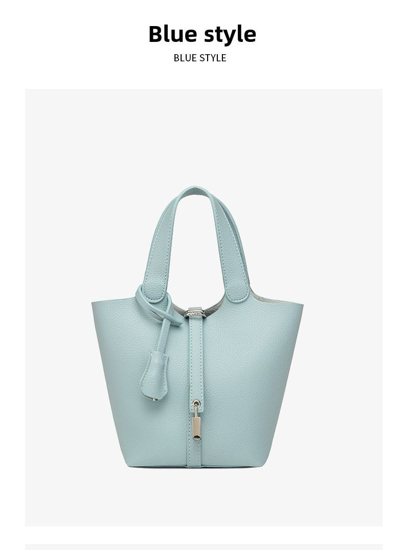 Bucket bag niche design vegetable basket women's bag senior sense small handbag fashion commuter crossbody bag texture bag