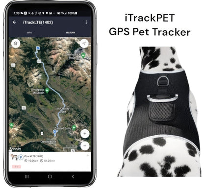 Collar Rechargeable Portable GPS Tracking Devices for Pets GSM Locator Size:S