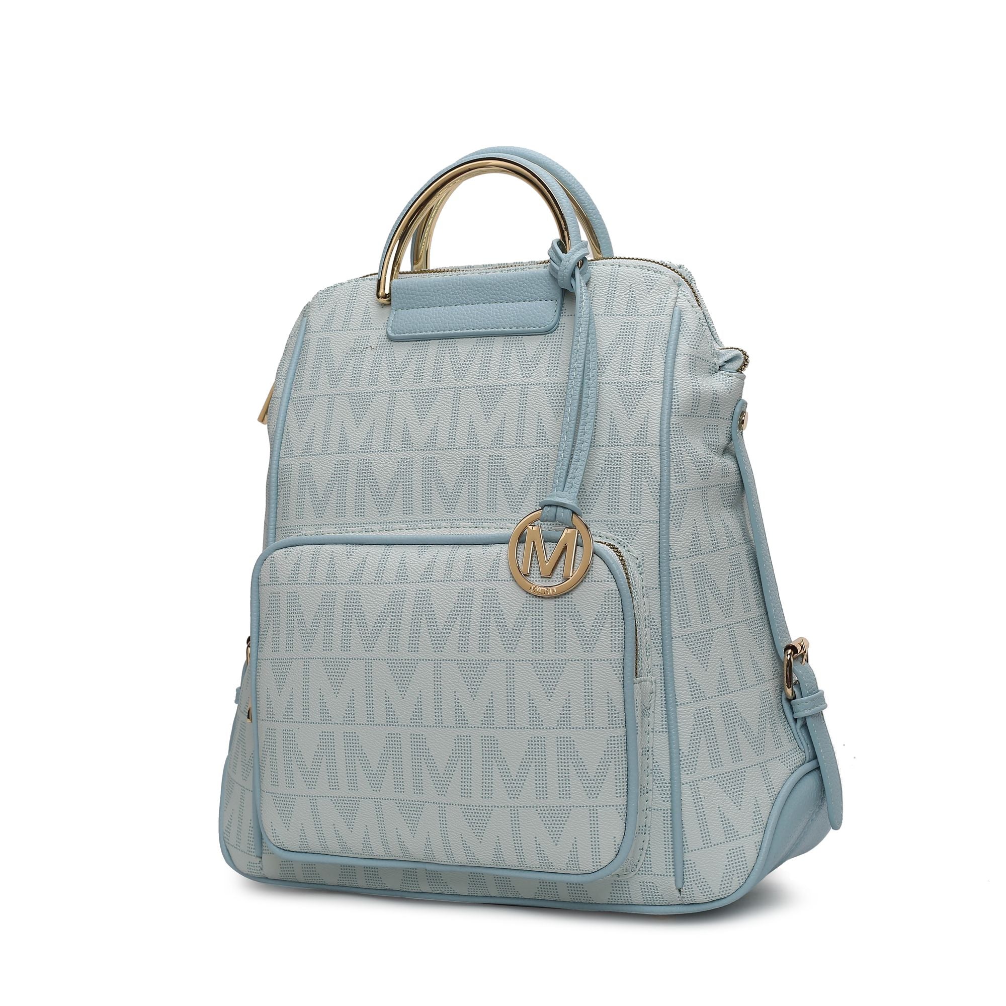 MKF Collection Cora Milan M Signature Trendy Backpack by Mia k