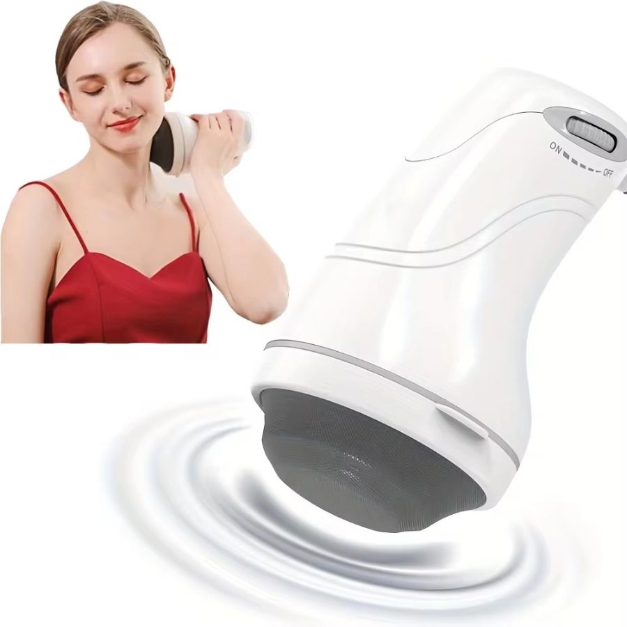 Body Massager 8 Heads Vibrater Massagers Body Shaping Massage Equipment Roller Shoulder and Neck Massage Machine Handheld-Cellulite Massager for Relax Body with Free Gift