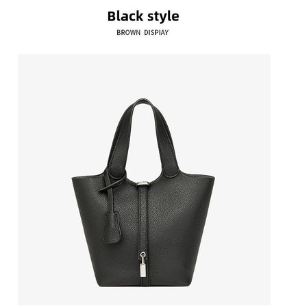 Bucket bag niche design vegetable basket women's bag senior sense small handbag fashion commuter crossbody bag texture bag