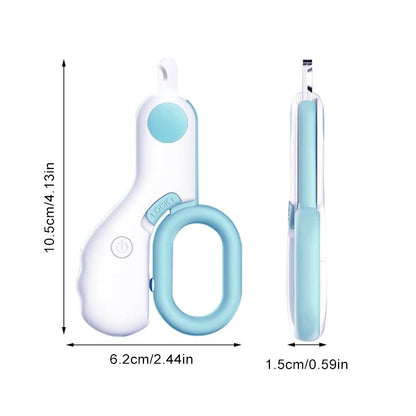 Pet Dog Cat Nail Clippers; Dog Nail Trimmers With LED Lights; Professional Beauty Care Tools