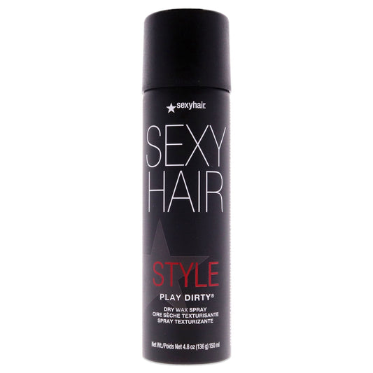 Style Sexy Hair Play Dirty Dry Wax Spray by Sexy Hair for Unisex - 4.8 oz Spray