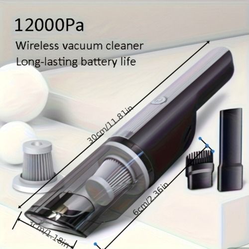 (FST-GZ-013)Wireless Silver Car vacuum cleaner wireless car with strong suction handheld vacuum cleaner small mini rechargeable home vacuum cleaner