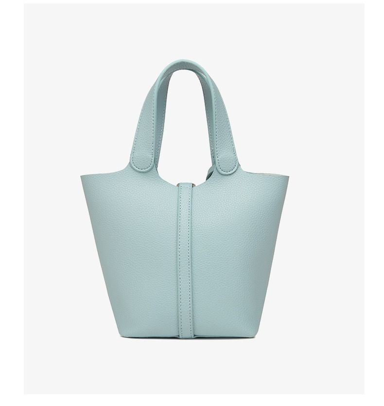 Bucket bag niche design vegetable basket women's bag senior sense small handbag fashion commuter crossbody bag texture bag