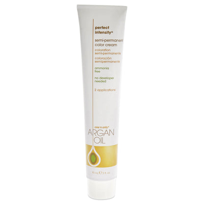 Argan Oil Perfect Intensity Semi-Permanent Color Cream - Pastel Lilac by One n Only for Unisex - 3 oz Hair Color