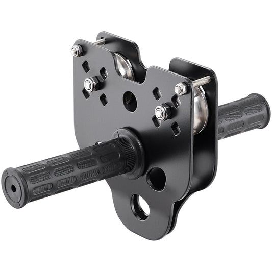 VEVOR Zipline Kit for Kids and Adult, 60 ft Zip Line Kits Up to 500 lb, Backyard Outdoor Quick Setup Zipline, Playground Entertainment with Stainless Steel Zipline, Spring Brake, Safety Harness, Seat