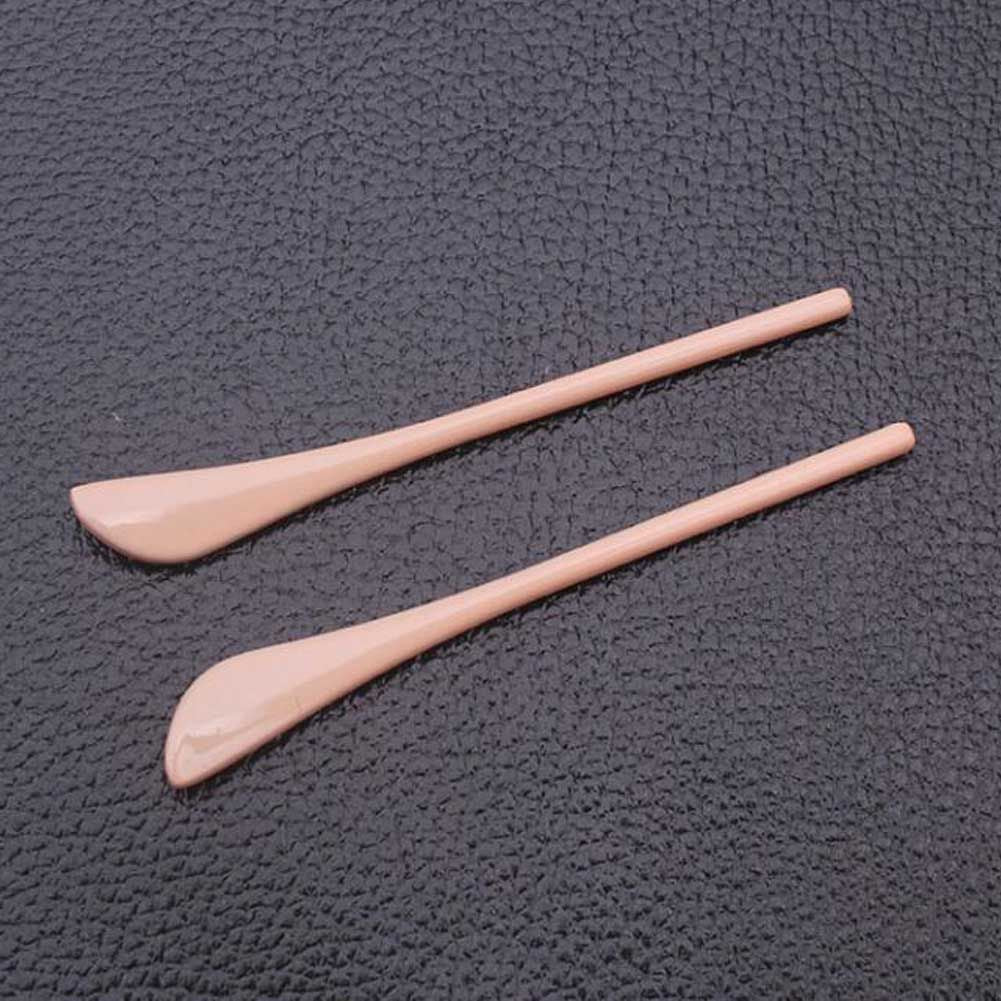2 Pairs Cream Color Eyeglass End Tips Replacement Earsocks Pieces Tube for Thin Metal Eyeglass Temple Arm