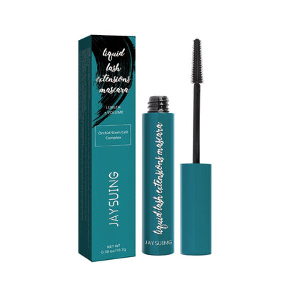Jaysuing Mascara Cream, Long, Thin, Thick, Curling Eyelashes Will Hold The Makeup Naturally Without Blending Black Mascara