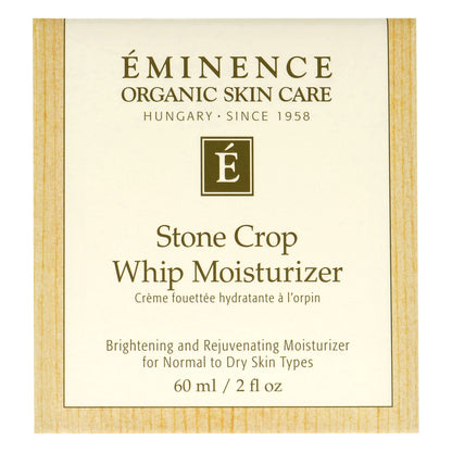 Stone Crop Whip Moisturizer by Eminence for Unisex - 2 oz Moisturizer