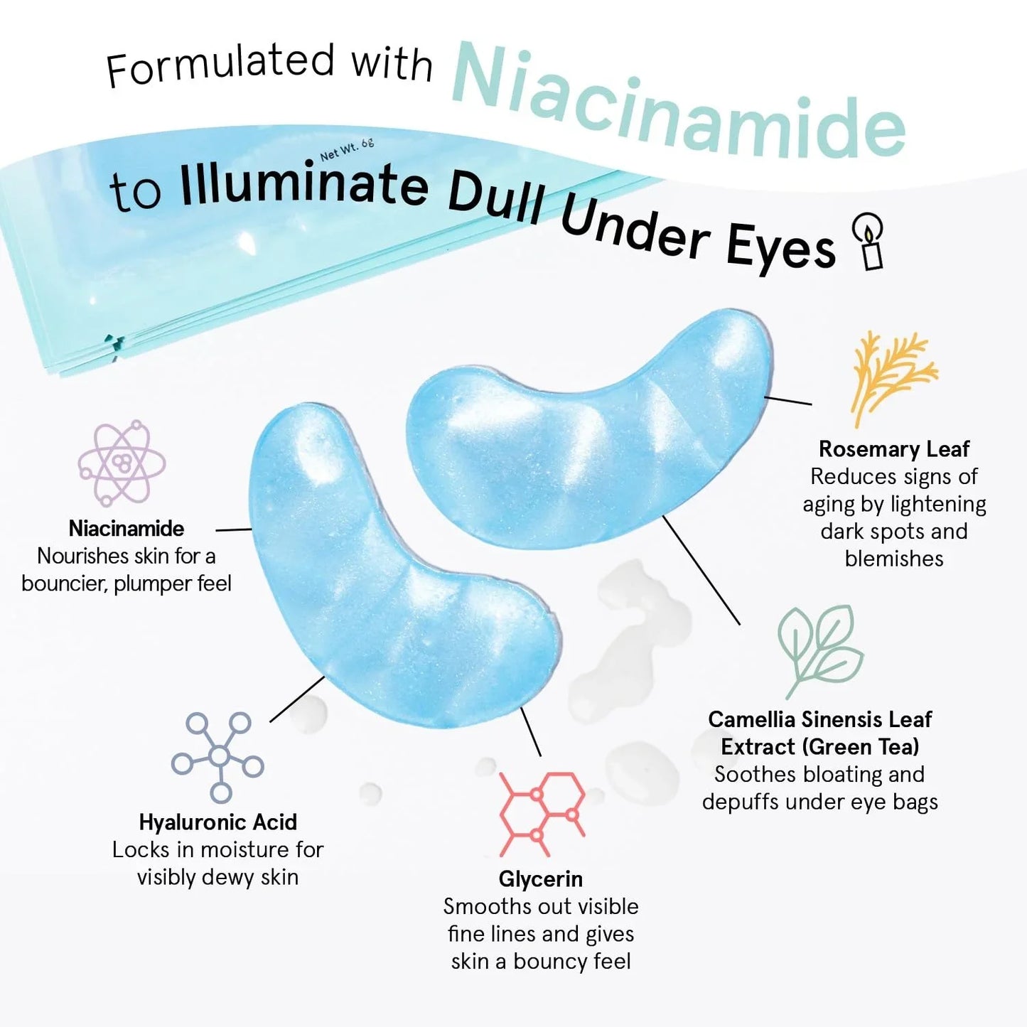 GRACE & STELLA Illuminating Under Eye Mask (24 Pairs)