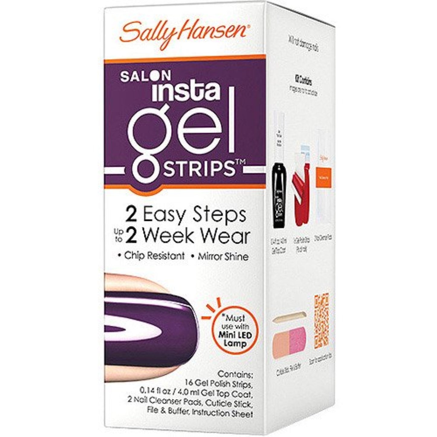 SALLY HANSEN Pro Salon Insta-Gel Strips Manicure (Combo Kit Set)