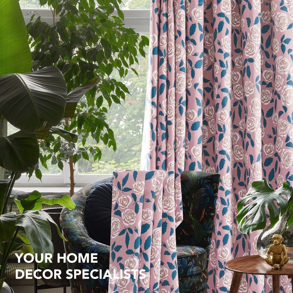 Envogue Bouguet Blackout Curtains