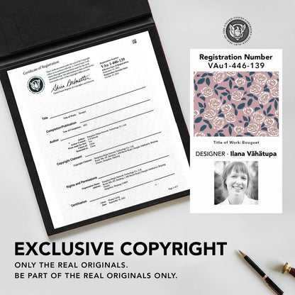 Envogue Bouguet Blackout Curtains