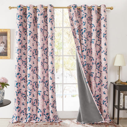 Envogue Bouguet Blackout Curtains
