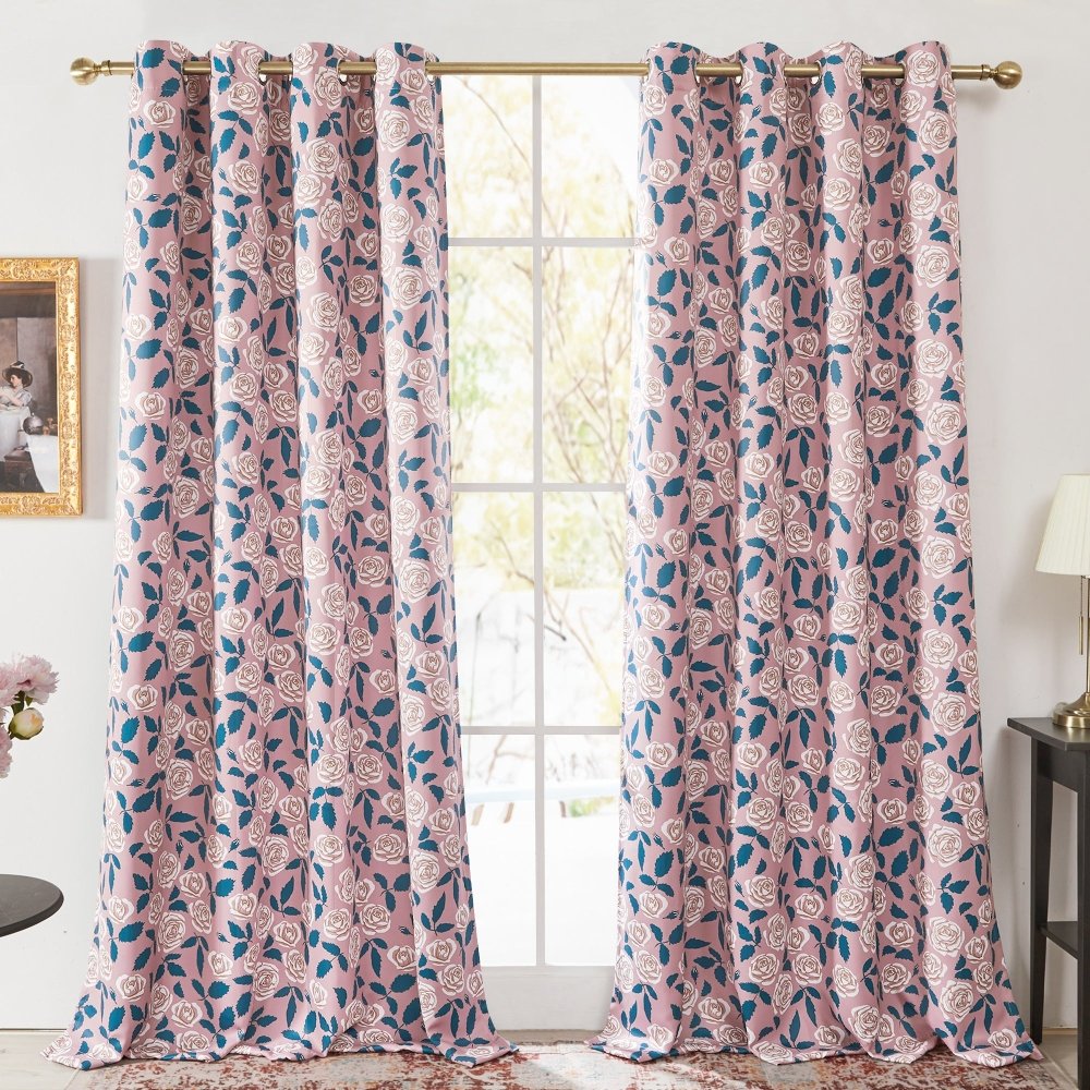 Envogue Bouguet Blackout Curtains