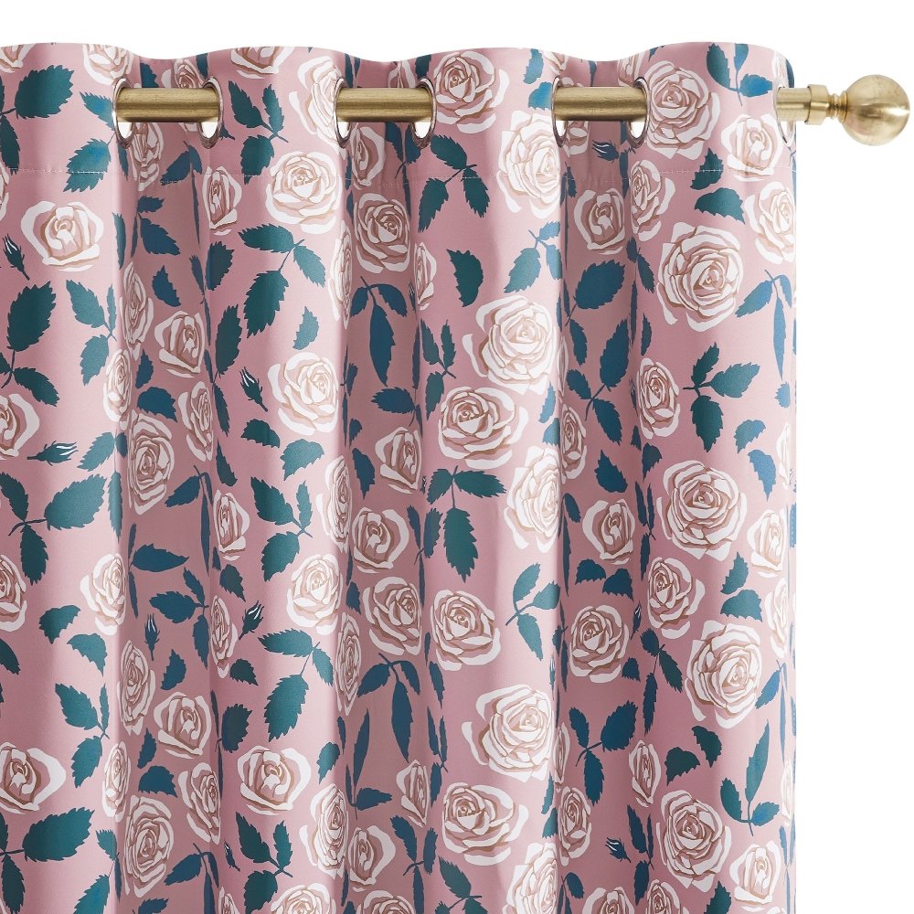 Envogue Bouguet Blackout Curtains